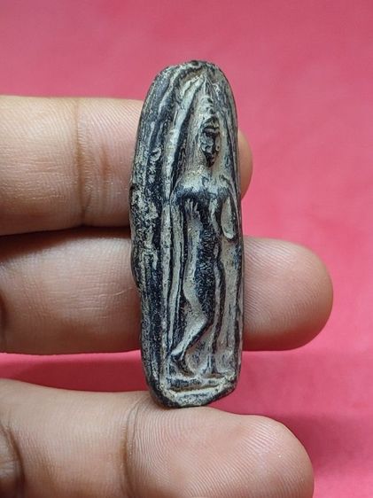 พระลีลาเม็ดขนุน เนื้อดำ รูปที่ 3