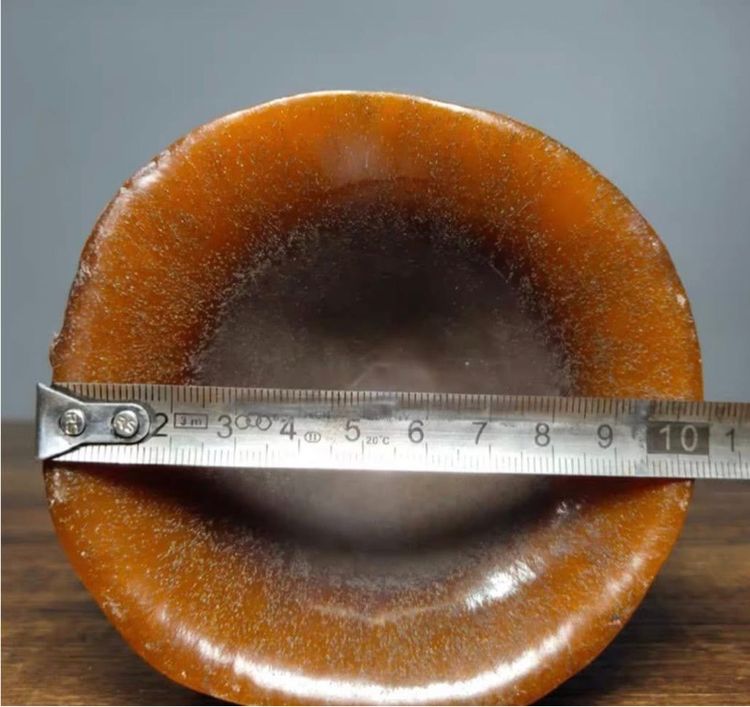 ✨ราชวงศ์จีน แกะสลักความมั่งคั่ง เขาจามรี  รูปที่ 3