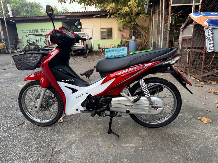 HONDA Wave 110fiหัวฉีดเกียร์ สตาร์ทเท้า เครื่องดีมาก สีสวยมาก ต้องมาดูของจริง  มีสถานที่ให้ทดลองขับขี่ก่อนซื้อ รูปที่ 3