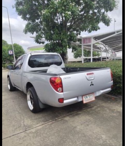 Mitsubishi Triton 2008 2.4 CNG Pickup ดีเซล ไม่ติดแก๊ส เกียร์ธรรมดา เทา รูปที่ 3