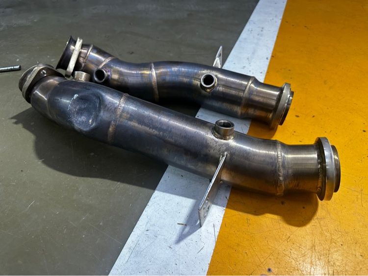 ชุดท่อไอเสียแต่งจากร้าน Type1 มือสอง สภาพดี ใส่ C43 Coupe รูปที่ 13