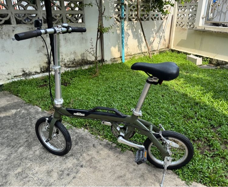 OUTRUN K  จักรยานแบบพกพา มีมือจับยกสะดวก   น้ำหนักเบา ล้อ14นิ้ว   รูปที่ 6