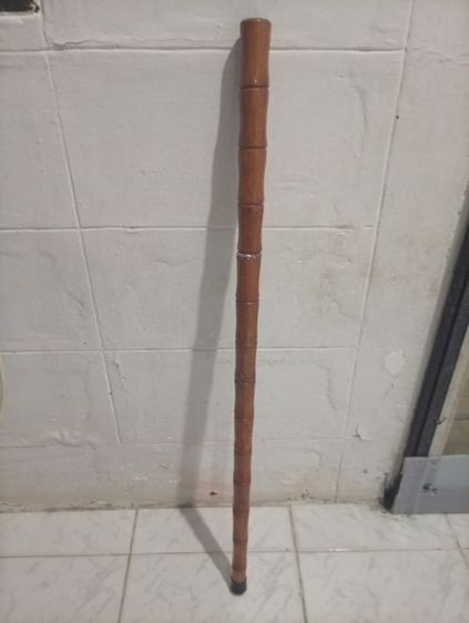 ไม้ตะพดไม้เท้าไม้สักแท้ซ่อนอาวุธ รูปที่ 2