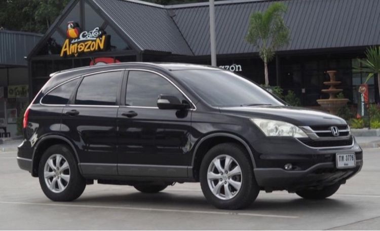 Honda CR-V 2009 2.0 E 4WD Utility-car เบนซิน ไม่ติดแก๊ส เกียร์อัตโนมัติ ดำ รูปที่ 2