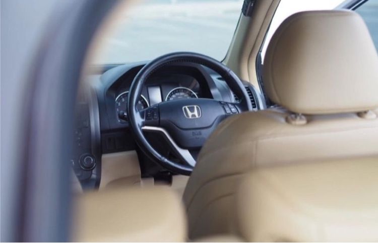 Honda CR-V 2009 2.0 E 4WD Utility-car เบนซิน ไม่ติดแก๊ส เกียร์อัตโนมัติ ดำ รูปที่ 4