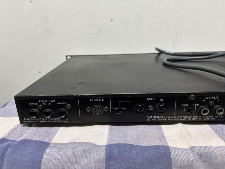 เอฟเฟคร้อง YAMAHA. SPX 900 JAPAN ใช้ไฟ  220 V  เสียงดีแน่นอนไม่แพ้รุ่นใหญ่ครับ เดิมๆสนใจเชิญครับ รูปที่ 8