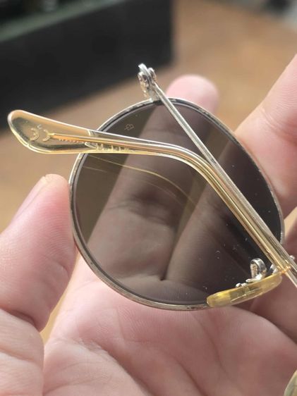 Vintage Ray-Ban  B L W2247 Etched White Gold Made In Usa . รูปที่ 12