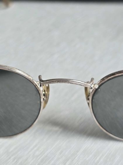 Vintage Ray-Ban  B L W2247 Etched White Gold Made In Usa . รูปที่ 8