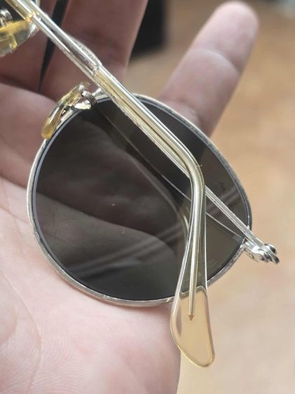 Vintage Ray-Ban  B L W2247 Etched White Gold Made In Usa . รูปที่ 14