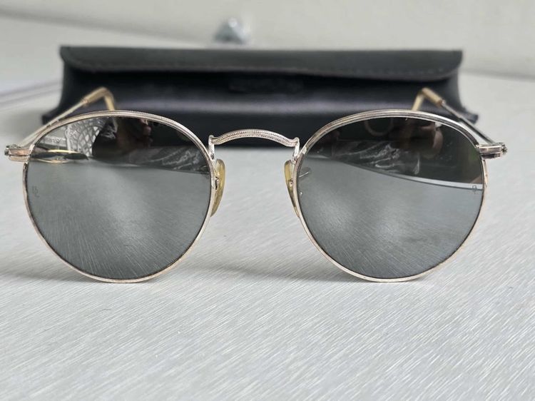 Vintage Ray-Ban  B L W2247 Etched White Gold Made In Usa . รูปที่ 2