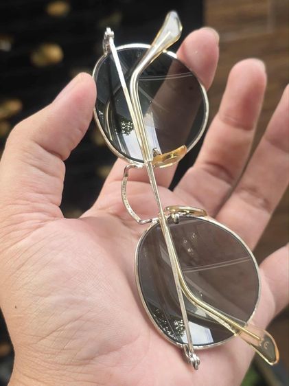 Vintage Ray-Ban  B L W2247 Etched White Gold Made In Usa . รูปที่ 9