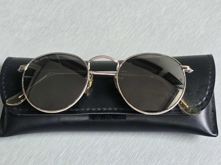 Vintage Ray-Ban  B L W2247 Etched White Gold Made In Usa .
