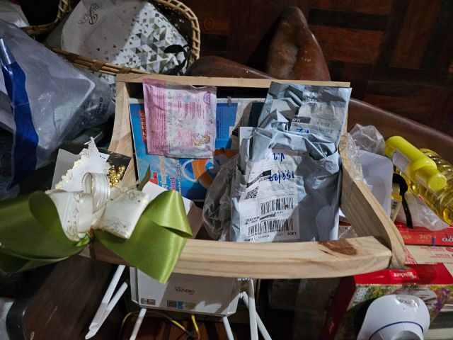 กระเช้าเพื่อนำไปแพ็คของให้ตอนปีใหม่
  รูปที่ 3