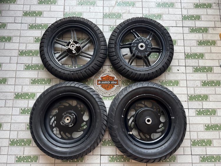 วงล้อ ล้อแม็กฟีโน่115 ขอบ12 พร้อมยาง ชุดละ5900 ติดต่อ 089-4138993 เอส 