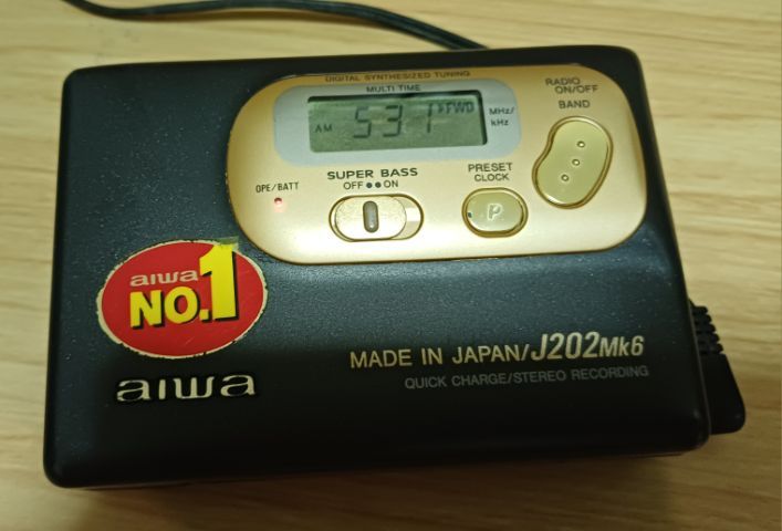 วิทยุซาวน์เบาท์ aiwa J202Mk6 รูปที่ 3