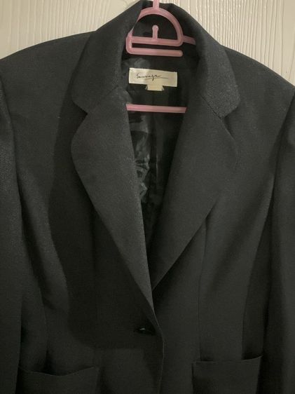 เสื้อสูทสีดำสำหรับผู้หญิง รูปที่ 2