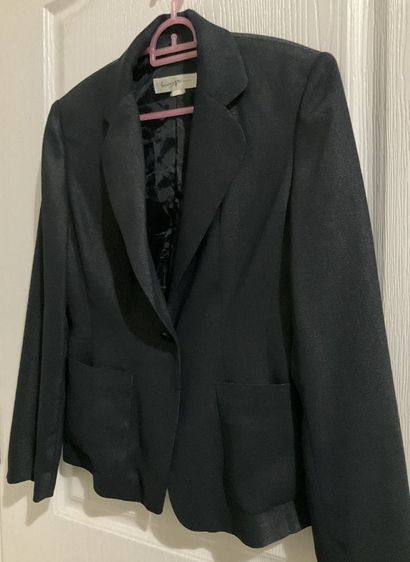 เสื้อสูทสีดำสำหรับผู้หญิง รูปที่ 3