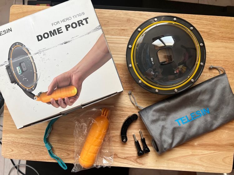 โดม Gopro กันน้ำ ถ่ายผิวน้ำ ใช้กับรุ่น Gopro 9  10  11 รูปที่ 6