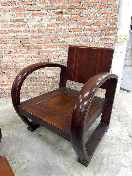 เก้าอี้ รถถัง ไม้สักสะสม รูปที่ 10