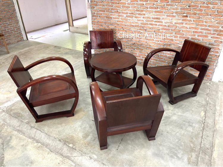 เก้าอี้ รถถัง ไม้สักสะสม รูปที่ 13