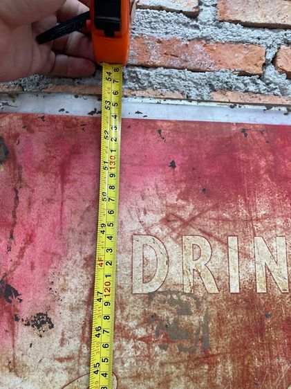 ป้าย โค้กสังกะสี เก่าสะสม รูปที่ 6