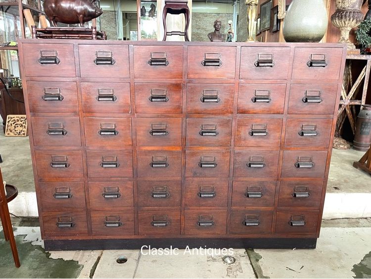 ตู้ลิ้นชักไม้สัก 36ลิ้นชัก รูปที่ 4