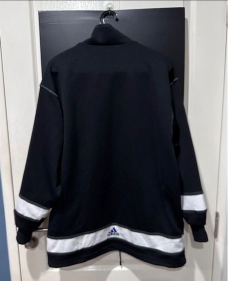 เสื้อวอร์มสีดำ แบรนด์ addidas  รูปที่ 2