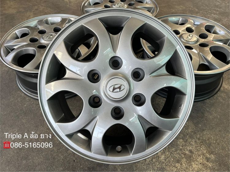 ✨ล้อแม็ก✨Hyundai H1 ขอบ 16 สีไฮเปอร์💖สภาพสวยมาก💖 รูปที่ 2
