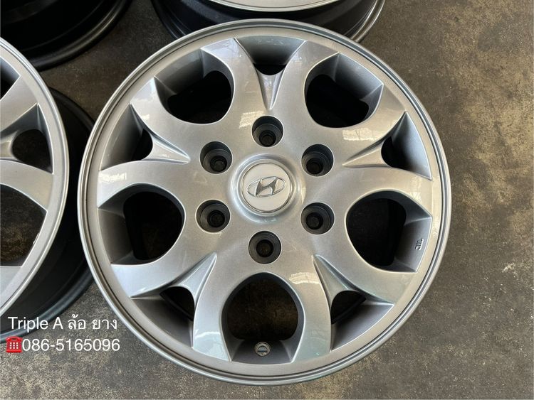 ✨ล้อแม็ก✨Hyundai H1 ขอบ 16 สีไฮเปอร์💖สภาพสวยมาก💖 รูปที่ 3