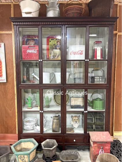 ตู้ไทย ไม้สัก หัวบัว โบราณเก่าสะสม รูปที่ 2