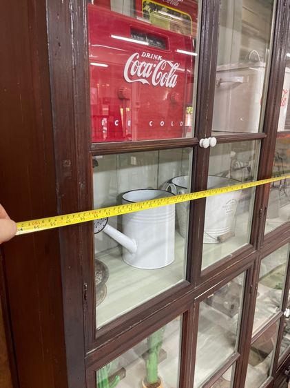 ตู้ไทย ไม้สัก หัวบัว โบราณเก่าสะสม รูปที่ 12