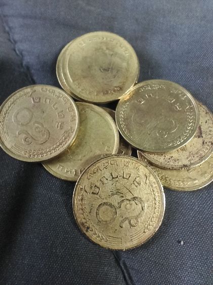 เหรียญไทยโบราณร 5 ร 9 เหรียญ1.บ5.บ 5 ส.ต..รศ25 สต 50 สต  เก่าเก็บทั้งหมด69เหรียญ รูปที่ 7