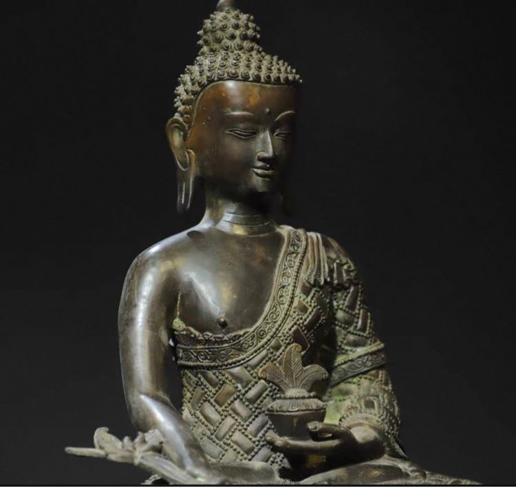 ❗️พระพุทธเจ้าศากยมุนี สำฤทธิ์โบราณ  รูปที่ 4