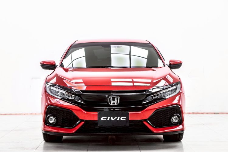 Honda Civic 2018 1.5 Turbo Sedan เบนซิน ไม่ติดแก๊ส เกียร์อัตโนมัติ แดง รูปที่ 4
