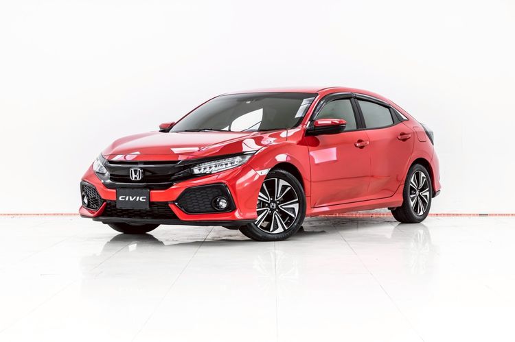 Honda Civic 2018 1.5 Turbo Sedan เบนซิน ไม่ติดแก๊ส เกียร์อัตโนมัติ แดง