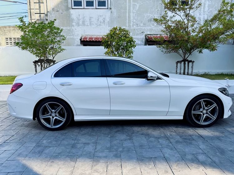 Mercedes-Benz C-Class 2016 C300 Sedan ดีเซล ไม่ติดแก๊ส เกียร์อัตโนมัติ ขาว รูปที่ 4