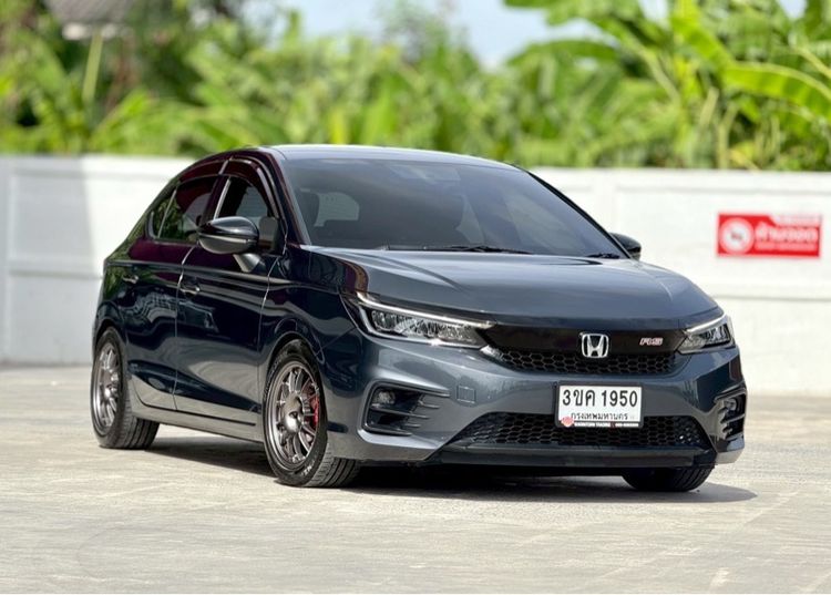 Honda City 2021 1.0 RS Sedan เบนซิน ไม่ติดแก๊ส เกียร์อัตโนมัติ เทา