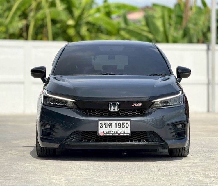 Honda City 2021 1.0 RS Sedan เบนซิน ไม่ติดแก๊ส เกียร์อัตโนมัติ เทา รูปที่ 2