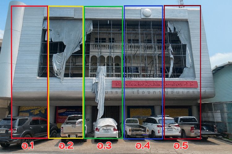 ขาย อาคารพาณิชย์ 5 คูหา (แบ่งขาย) โชว์รูม ใกล้ตลาดเมืองกำแพงเพชร