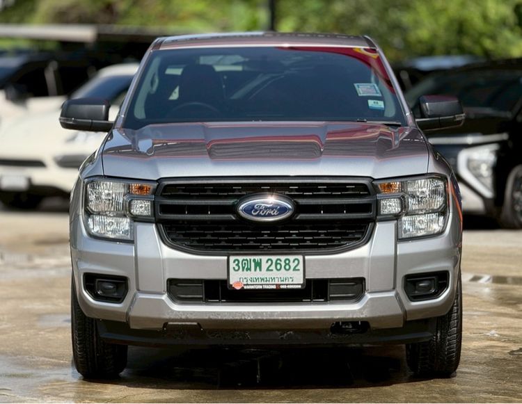 Ford Ranger 2022 2.0 Turbo Hi-Rider XLT Pickup ดีเซล ไม่ติดแก๊ส เกียร์ธรรมดา เทา รูปที่ 2