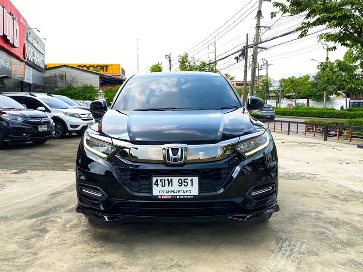 Honda HR-V 2019 1.8 RS Utility-car เบนซิน ไม่ติดแก๊ส เกียร์อัตโนมัติ ดำ รูปที่ 2
