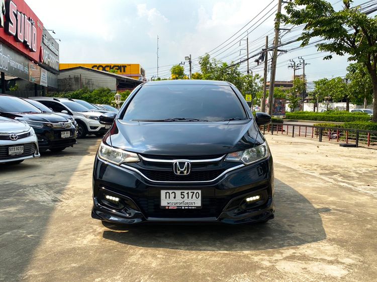 Honda Jazz 2019 1.5 V Plus i-VTEC Sedan เบนซิน ไม่ติดแก๊ส เกียร์อัตโนมัติ ดำ รูปที่ 2