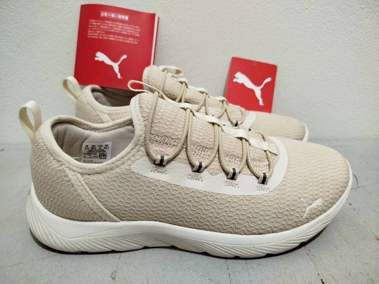 รองเท้า Puma W Softride Remi Stardust สีครีม-ขาว. รูปที่ 2