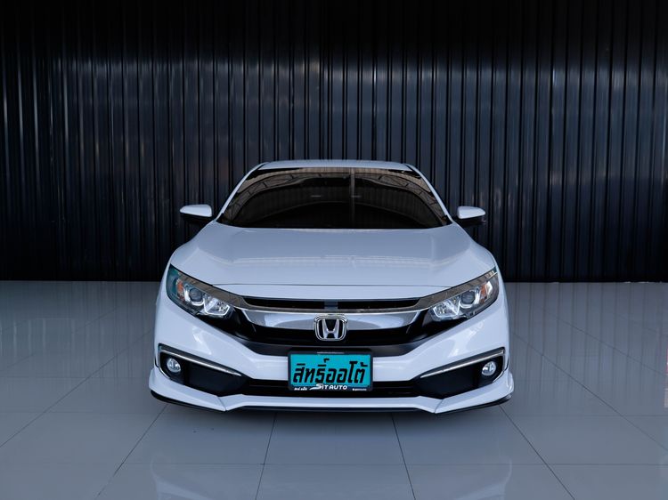 Honda Civic 2020 1.8 EL i-VTEC Sedan เบนซิน ไม่ติดแก๊ส เกียร์อัตโนมัติ ขาว