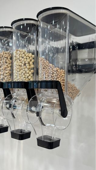 โถกดอาหาร โถกดเมล็ดกาแฟ ซีเรียล gravity bin  รูปที่ 2