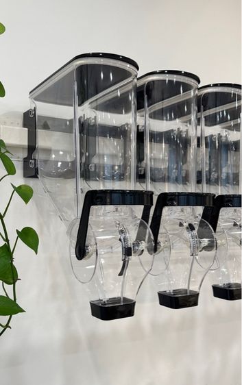 อุปกรณ์ร้านกาแฟ โถกดอาหาร โถกดเมล็ดกาแฟ ซีเรียล gravity bin 