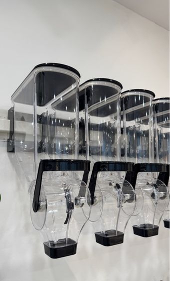 โถกดอาหาร โถกดเมล็ดกาแฟ ซีเรียล gravity bin  รูปที่ 3