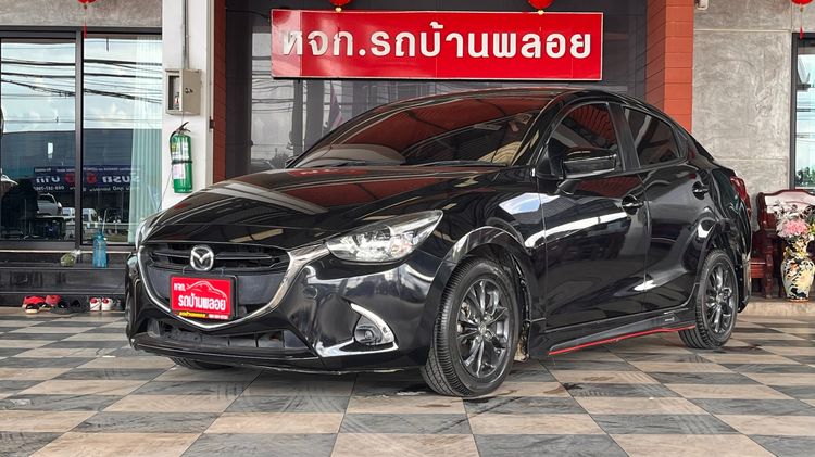 Mazda Mazda 2 2019 1.3 High Connect Sedan เบนซิน ไม่ติดแก๊ส เกียร์อัตโนมัติ ดำ