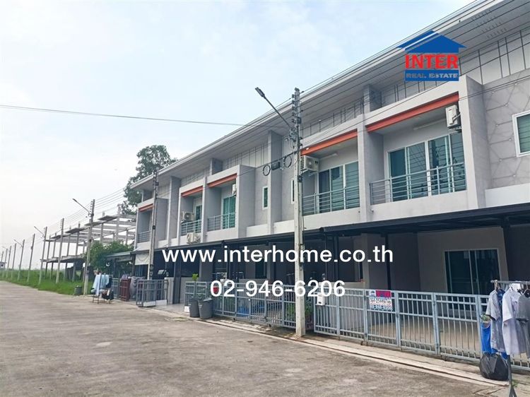 ทาวน์เฮ้าส์ 2 ชั้น 18 ตร.ว. หมู่บ้านไนน์คาแนล รังสิต-คลอง9 ถนนรังสิ -นครนายก ถนนเลียบคลอง9 ธัญบุรี ปทุมธานี รูปที่ 3
