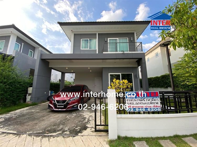 บ้านเดี่ยว 2 ชั้น 51 ตร.ว. หมู่บ้านเซนโทรประชาอุทิศ90 ใกล้บิ๊กซี ประชาอุทิศ90 ซอยประชาอุทิศ90 ถนนกาญจนาภิเษก ถนนประชาสามัคคี พระสมุทรเจดีย์ 
